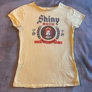 Yellow Firefly Shiner Graphic Tee